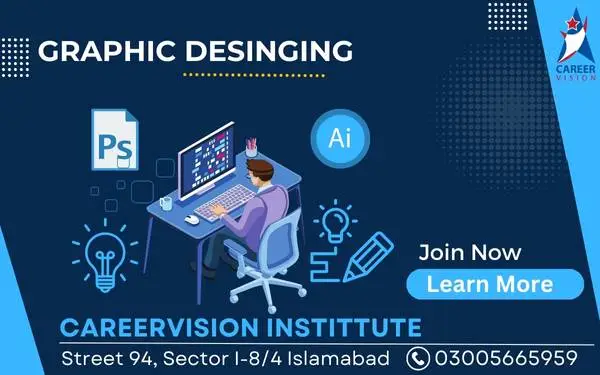 Banner image  short course on graphics designing in islamabad Pakistan